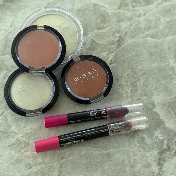 Bissu blush toast copper luminous powder highlighter bundle make up of 6 - Picture 7 of 7